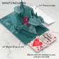 Searching for a Valentine Like You Bigfoot Valentine Pop-Up Card and Sentiment Set for Granddaughter