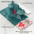 Searching for a Valentine Like You Bigfoot Valentine Pop-Up Card and Sentiment Set for Granddaughter