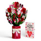 I Woof You Dog Valentine Bouquet and Sentiment Set for Granddaughter