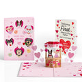 Love You Furever Dog Kisses Our First Valentine Together Pop-Up Card and Sentiment Set