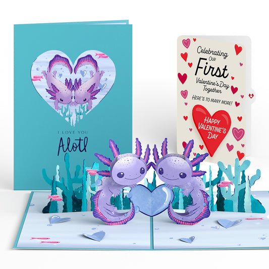 Love You A-Lotl Our First Valentine Together Pop-Up Card and Sentiment Set