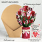I Woof You Dog Distance Can't Stop My Love Valentine Bouquet and Sentiment Set