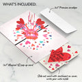 You Light Up My Life Eres El Amor De Mi Vida Valentine Light-Up Pop-Up Card and Sentiment Set