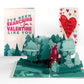 Searching for a Valentine Like You Bigfoot Eres El Amor De Mi Vida Valentine Pop-Up Card and Sentiment Set