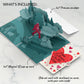 Searching for a Valentine Like You Bigfoot Eres El Amor De Mi Vida Valentine Pop-Up Card and Sentiment Set