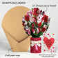 I Woof You Dog Eres El Amor De Mi Vida Valentine Bouquet and Sentiment Set