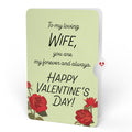 Red Rose Valentine Grand Bouquet and Sentiment Set for Wife