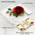 I Love You Roses Eres El Amor De Mi Vida Valentine Pop-Up Card and Sentiment Set