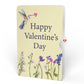 Peony Hummingbird Valentine Bouquet and Sentiment Set