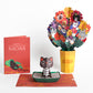 Purr-fect Mother’s Day Pop-Up Card & Bouquet Bundle