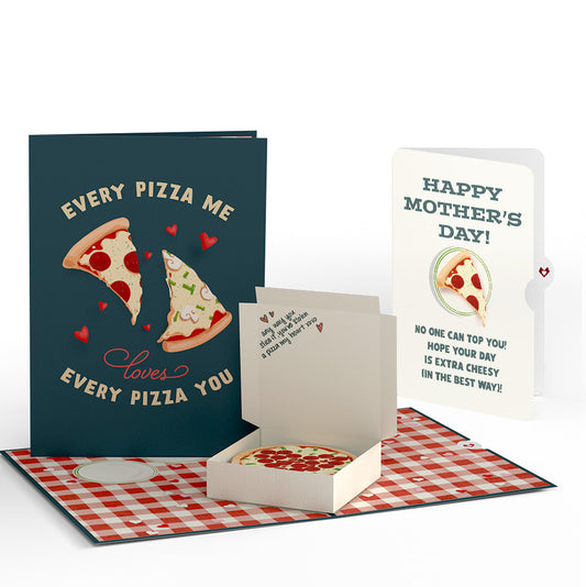 Pizza Love Mother's Day Pop-Up Card and Sentiment Set