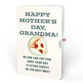 Pizza Love Mother's Day Pop-Up Card and Sentiment Set for Grandma