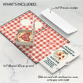 Pizza Love Mother's Day Pop-Up Card and Sentiment Set for Sister