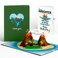 I Lava You Mother's Day Pop-Up Card and Sentiment Set for Daughter