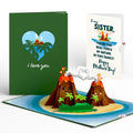 I Lava You Mother's Day Pop-Up Card and Sentiment Set for Sister