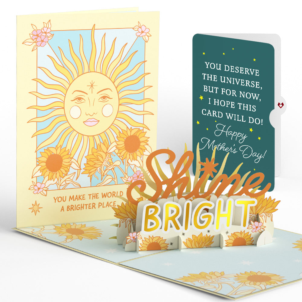 Shine Bright Mother's Day Pop-Up Card and Sentiment Set