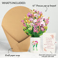 Orchid Mother's Day Bouquet and Sentiment Set for Wife