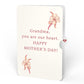 Orchid Mother's Day Bouquet and You Are Our Heart Sentiment Set for Grandma