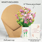 Orchid Mother's Day Bouquet and You Are Our Heart Sentiment Set for Grandma