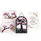 You Brighten My World Birds Mother's Day Suncatcher Card and Loved Me Like A Mom Sentiment Set