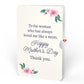 Peony Mother's Day Bouquet and Loved Me Like A Mom Sentiment Set