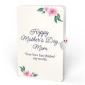 Watercolor Jacaranda Tree Mother's Day Pop-Up Card and Sentiment Set for Mom