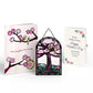 You Brighten My World Birds Mother's Day Suncatcher Card and Sentiment Set for Mother-in-law