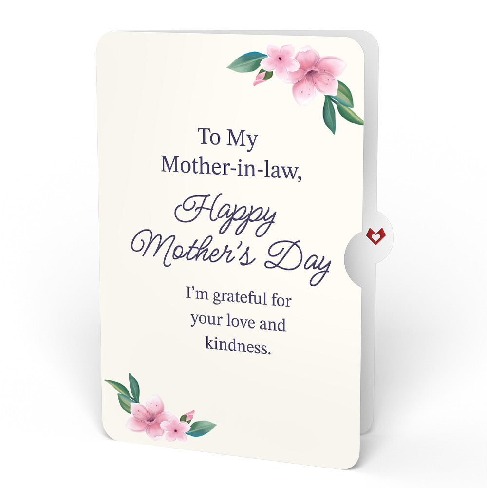 Cherry Blossom Mother's Day Pop-Up Card and Sentiment Set for Mother-in-law