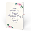 Water Lily Dragonfly Mother's Day Pop-Up Card and Sentiment Set for Mother-in-law