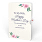 Cherry Blossom Butterfly Mother's Day Bouquet and Sentiment Set for Wife