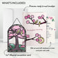 You Brighten My World Birds Mother's Day Suncatcher Card and Sentiment Set for Step-Mother