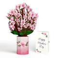 Cherry Blossom Mother's Day Bouquet and Sentiment Set