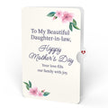 Love in Bloom Hummingbird Mother's Day Pop-Up Card and Sentiment Set for Daughter-in-law