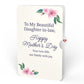 Hydrangea Mother's Day Bouquet and Sentiment Set for Daughter-in-law