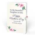 Hydrangea Mother's Day Bouquet and Sentiment Set for Daughter-in-law