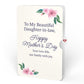 Cherry Blossom Mother's Day Pop-Up Card and Sentiment Set for Daughter-in-law