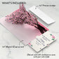 Cherry Blossom Branches in Bloom Mother's Day Pop-Up Card and Sentiment Set for Daughter