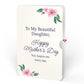 Black-Eyed Susan Mother's Day Bouquet and Sentiment Set for Daughter