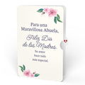 Field Mouse in the Flowers Mother's Day Pop-Up Card and Sentiment Set for Spanish Grandmother