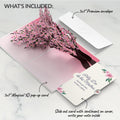 Cherry Blossom Branches in Bloom Mother's Day Pop-Up Card and Sentiment Set for Spanish Mom