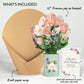 Peony Mother's Day Bouquet and Sentiment Set for Spanish Mom