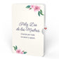 Cherry Blossom Mother's Day Bouquet and Sentiment Set for Spanish Mom