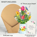 Black-Eyed Susan Mother's Day Bouquet and Sentiment Set for Spanish Mom