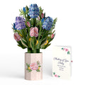 Hydrangea Mother's Day Bouquet and Thinking of You Today Sentiment Set