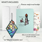 Sunshine and Sea Breezes Lighthouse Mother's Day Suncatcher Card and Sentiment Set for Grandma