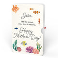 Coral Reef Wonders Mother's Day Pop-Up Card and Sentiment Set for Sister