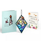 Sunshine and Sea Breezes Lighthouse Mother's Day Suncatcher Card and Sentiment Set for Mother-in-law