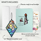 Sunshine and Sea Breezes Lighthouse Mother's Day Suncatcher Card and Sentiment Set for Mother-in-law