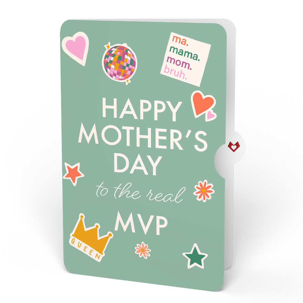 'Love You Most' Mama Bear Mother's Day Plushpop Card and The real MVP Sentiment Set