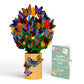 Brilliant Butterfly Mother's Day Bouquet and The real MVP Sentiment Set